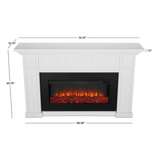 Real Flame Alcott 75″ Landscape Electric Fireplace