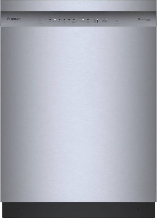 Bosch SHE41CM5N 300 Series 24″ Dishwasher 48 db – Recessed Handle, Stainless Steel